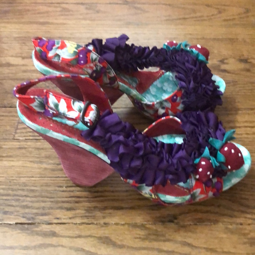 Colorful Flowery Sandals